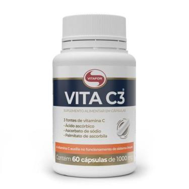 Imagem de Vita C3 Vitafor 60 cápsulas 1000mg