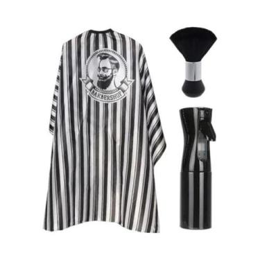 Imagem de Avental Antiestático Para Cabeleireiro 2pçs/3pçs, Capa De Corte De Cab