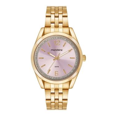 Imagem de Relogio Mondaine Feminino Ref: 99872lpmvde1 Fashion Dourado