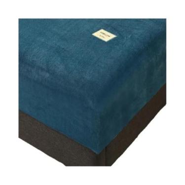 Imagem de Lençol Ajustável De Flanela Super Macio E Quente Para Cama De Solteiro