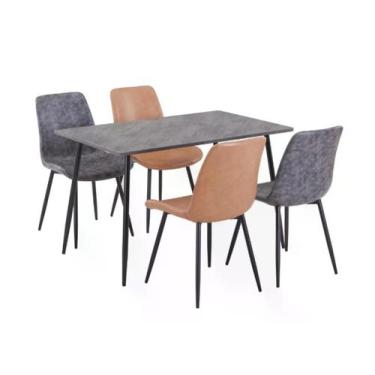 Imagem de Conjunto Sala De Jantar Mesa Com 4 Cadeiras Smart Just Home Collection