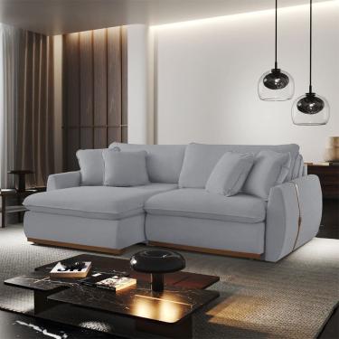 Imagem de Sofa cama 270 cm Braco 15 cm Retratil e Reclinavel Inova Meu Sofa Online