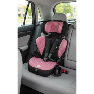 Imagem de Booster Cadeira Auto Infantil Rosa 15-36kg Conforto e Segura - Congrat