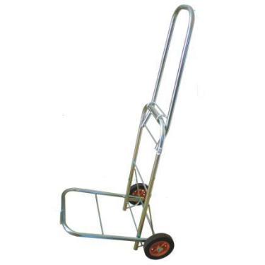 Imagem de Carrinho Mão Dobrável Carga 150kg Transporte Bagagem Produto Feira Com