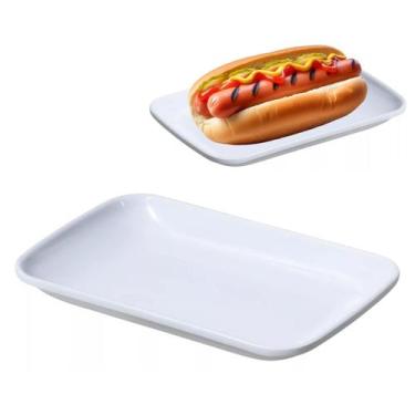 Imagem de Travessa Petisqueira Bandeja Melamina Premium Prato 19cm - Bellagio