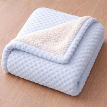 Imagem de Cobertor Para Bebê Inverno Premium Manta Dupla Face Quentinha Soft Com