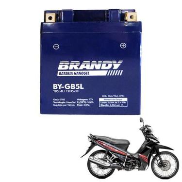 Imagem de Bateria NanoGel Brandy - Para moto Crypton XTZ 125 Dafra Super 100 -  