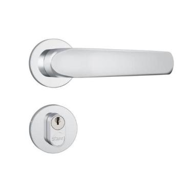 Imagem de Fechadura Cromado Redonda de Inox 803/09 - Stam