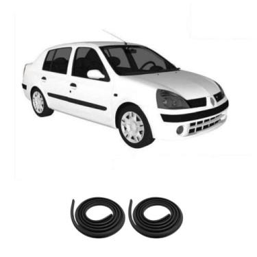 Imagem de Kit Borracha 2 Portas Traseira Clio Sedan 2009 A 2016 - sem marca