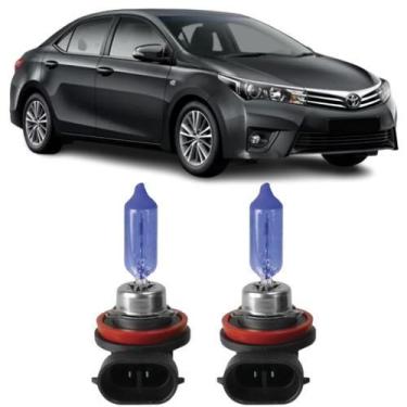 Imagem de Super branca farol milha toyota corolla 2015 ate 2017 h11 - VELOX TIGE
