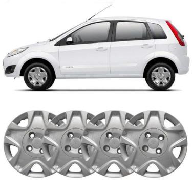 Imagem de Jogo de Calota Aro 14 Fixação P/ Parafuso FORD Fiesta (GR025) - GRID /