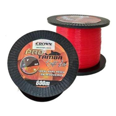 Imagem de Linha Monofilamento Pro Tamba Soft 0,40 Mm C/ 600 M Laranja - CROWN