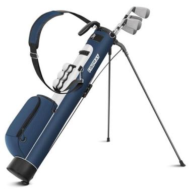 Imagem de Bolsa de Golf de Pie Findway Par 3 Pitch n Putt con Soporte para Pelot