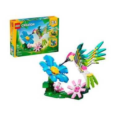 Imagem de LEGO Creator 3 em 1 Beija-flor Colorido 31384 - 312 Peças