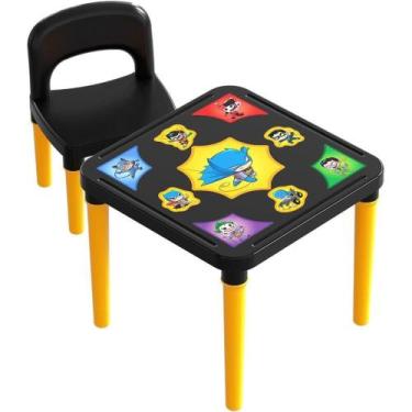 Imagem de MESINHA/CADEIRA Batman Mesa C/CADEIRA+ADESIVOS - GGB PLAST