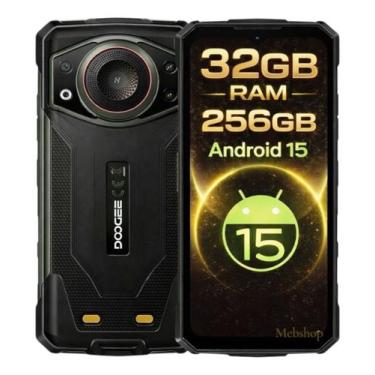 Imagem de Smartphone DOOGEE Fire 7 Ultra 5G NFC 32Gb Ram 256Gb Bateria de 13000m