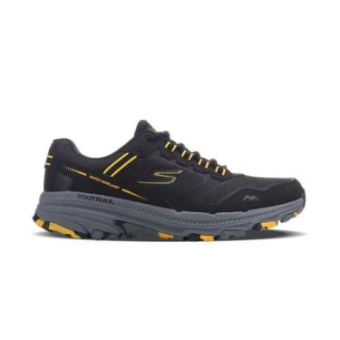 Imagem de Tênis Skechers Go Run Trail Altitude 2.0, 42, Preto, Amarelo