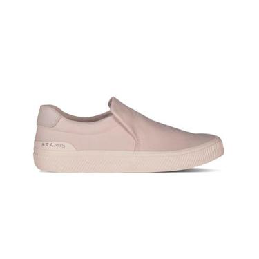 Imagem de Tênis Aramis Daily Slip On Canvas Confortável Casual Original, Bege, 4