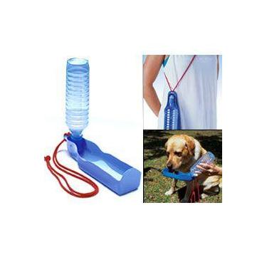 Imagem de Bebedouro portatil  p/ caes 300ml - AGRODOG, Vermelho