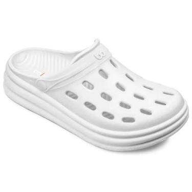 Imagem de Babuche Masculino Clog Zen Branco Boaonda 2176-110-103, 38