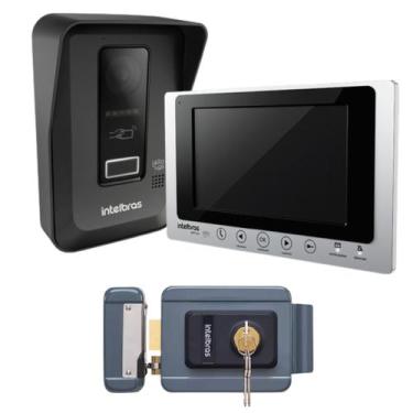 Imagem de Interfone Video Porteiro Wifi Wireless Via App Intelbras Allo Wt7 Lite