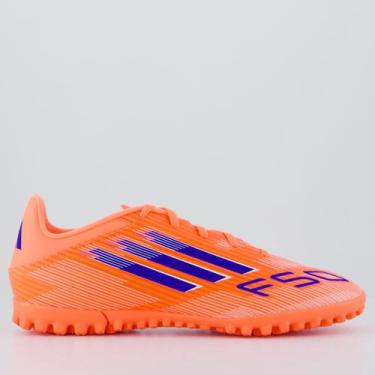 Imagem de Chuteira Adidas F50 Club Society Laranja, 42