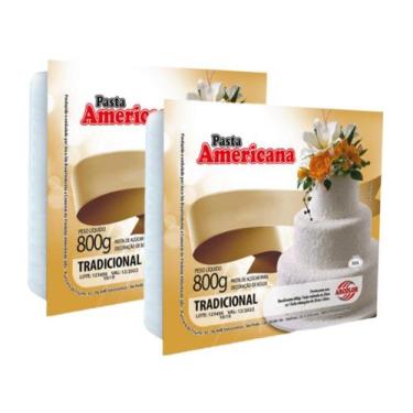 Imagem de Pasta Americana Branca Tradicional Arcolor 800g - 2 unid