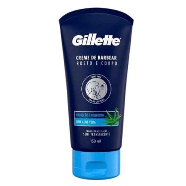 Imagem de Creme de Barbear Corpo e Rosto 150ml - Gillette