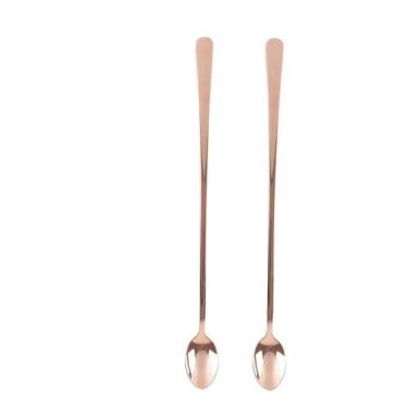 Imagem de Conjunto c/ 2 colheres bailarina oxford aço inox rose - wolff