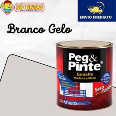 Imagem de Tinta Esmalte Eucatex Peg & Pinte 900ml Brilhante - Várias Cores, Bran