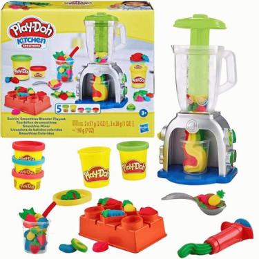 Imagem de Massinha Play Doh Liquidificador Smoothies C/5 Potes3+Hasbro