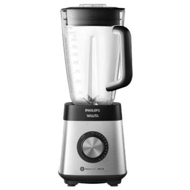 Imagem de Liquidificador Philips Walita RI2244 1400W 3L 12 Velocidades Inox com Preto 110V