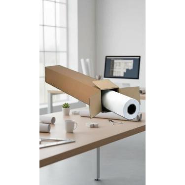 Imagem de Kit 2 Bobinas Papel Sulfite Plotter 610mm x 50m 75g - Congratulations 
