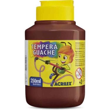 Imagem de Tinta Guache 250ML Marrom PCT.C/03 (7891153054575) - Acrilex