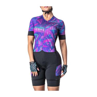 Imagem de Macaquinho Bike Feminino Harpy 03825 Poker-Feminino