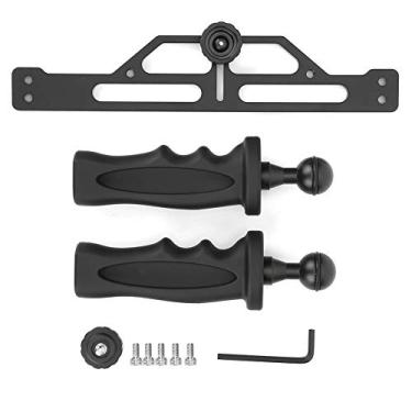 Imagem de Punho de mão portátil, Estabilizador portátil duplo estável subaquático, para câmera tipo lanterna