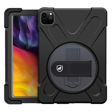 Imagem de Gshield Capa Case Capinha Phantom Anti-impacto com Suporte para Caneta e Alça 360º para (iPad Pro 11'' 2ª / 3ª Geração)