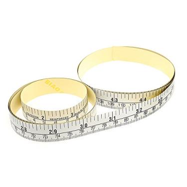 Imagem de Régua adesiva de bancada de trabalho com fita adesiva para fita métrica – Da esquerda para a direita – 60 polegadas 150 cm