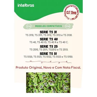 Imagem de Bateria Recarregável Para Ramal Sem Fio Ts 5121 Intelbras