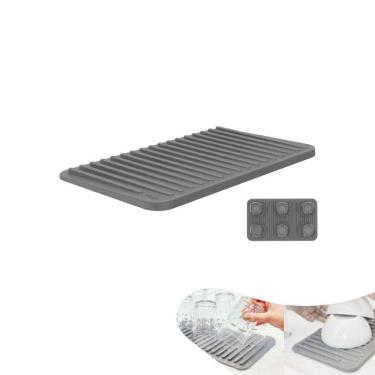 Imagem de Escorredor Suporte Porta Copos Trium Pia Cozinha Bancada - EC 500 Ou