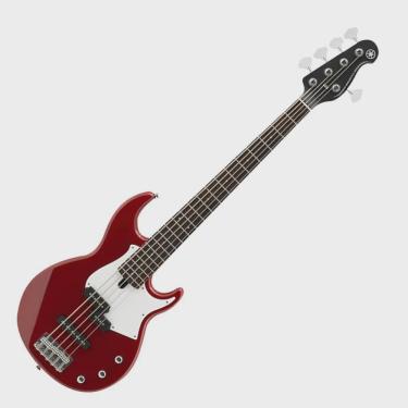 Imagem de Contra Baixo Passivo Yamaha BB235 5 Cordas Vermelho Bb-235