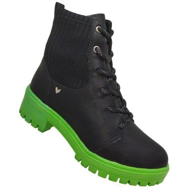 Imagem de Coturno Feminino Sola Colorida Mississipi Q6603