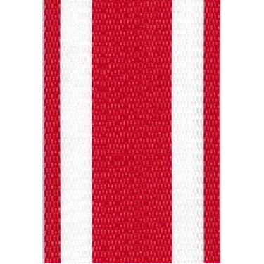 Imagem de Lawn Chair USA Kit de correias de substituição – tiras resistentes a UV para cadeiras de gramado, polipropileno durável (7,6 cm x 150', listras vermelhas e brancas)