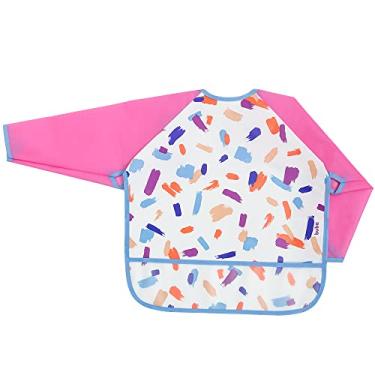 Imagem de Buba Avental Com Mangas Pinceladas Rosa