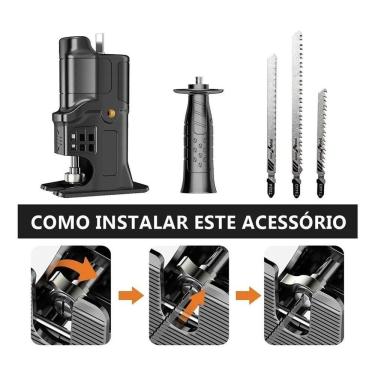 Imagem de Adaptador De Serra Tico Tico Para Furadeira E Parafusadeira