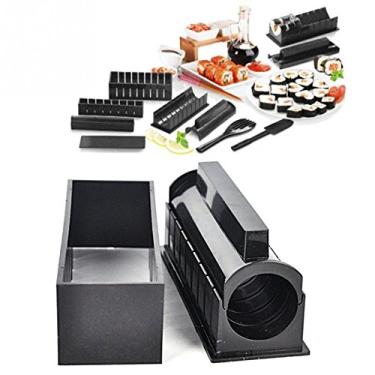 Imagem de Funnytoday365 Perfect Magic Onigiri Roll Tool Sushi Roller Kitchen Magic Roll Easy Sushi Maker Cutter Roller