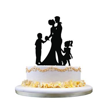 Imagem de Zhongfei Casamento Aniversário Casal Casal Casal com 2 Crianças (Girl e Menino)