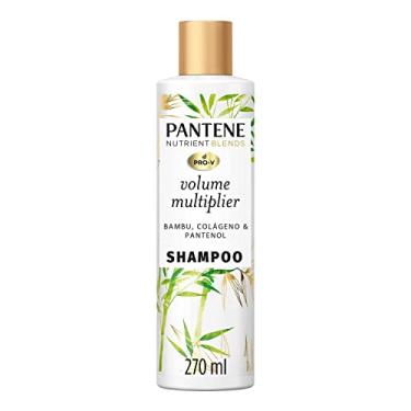 Imagem de Pantene Shampoo Nutrient Blends Multiplicador De Volume Com Bambu Colágeno E Pantenol 270 Ml Cor: Branco
