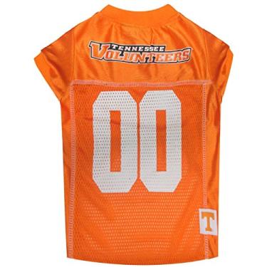 Imagem de Pets First NCAA College Tennessee Volunteers Jersey de malha para cães e gatos, tamanho PP, camiseta licenciada para cães com seu time favorito de futebol/basquete universitário