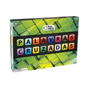 Jogo de Palavras Cruzadas - Xalingo - Jogos de Tabuleiro - Magazine Luiza